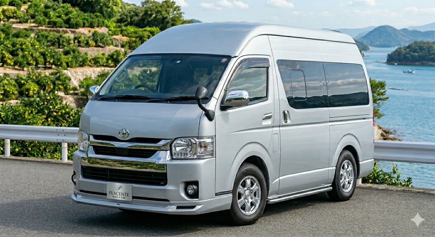 Toyota HiAce ハイルーフ — PLACENTEレンタカー フィリピン